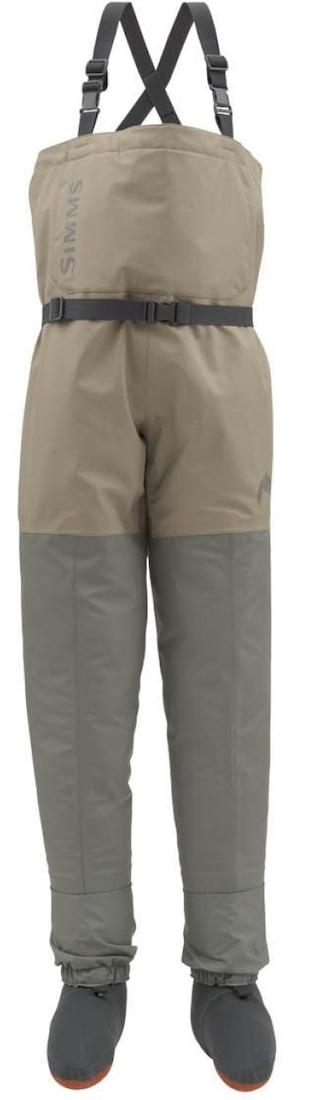 Simms Kid's Tributary Stockingfoot Tan #L