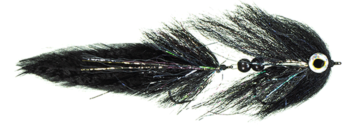 MFC Grajewski's Yard Sale Black Tandem Streamer #2/0