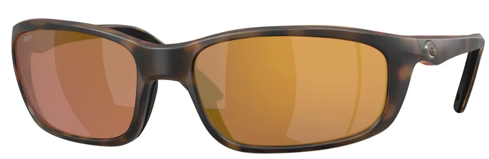 Costa Polarisationsbrille Brine II Matte Tortoise Gold Mirror 580P