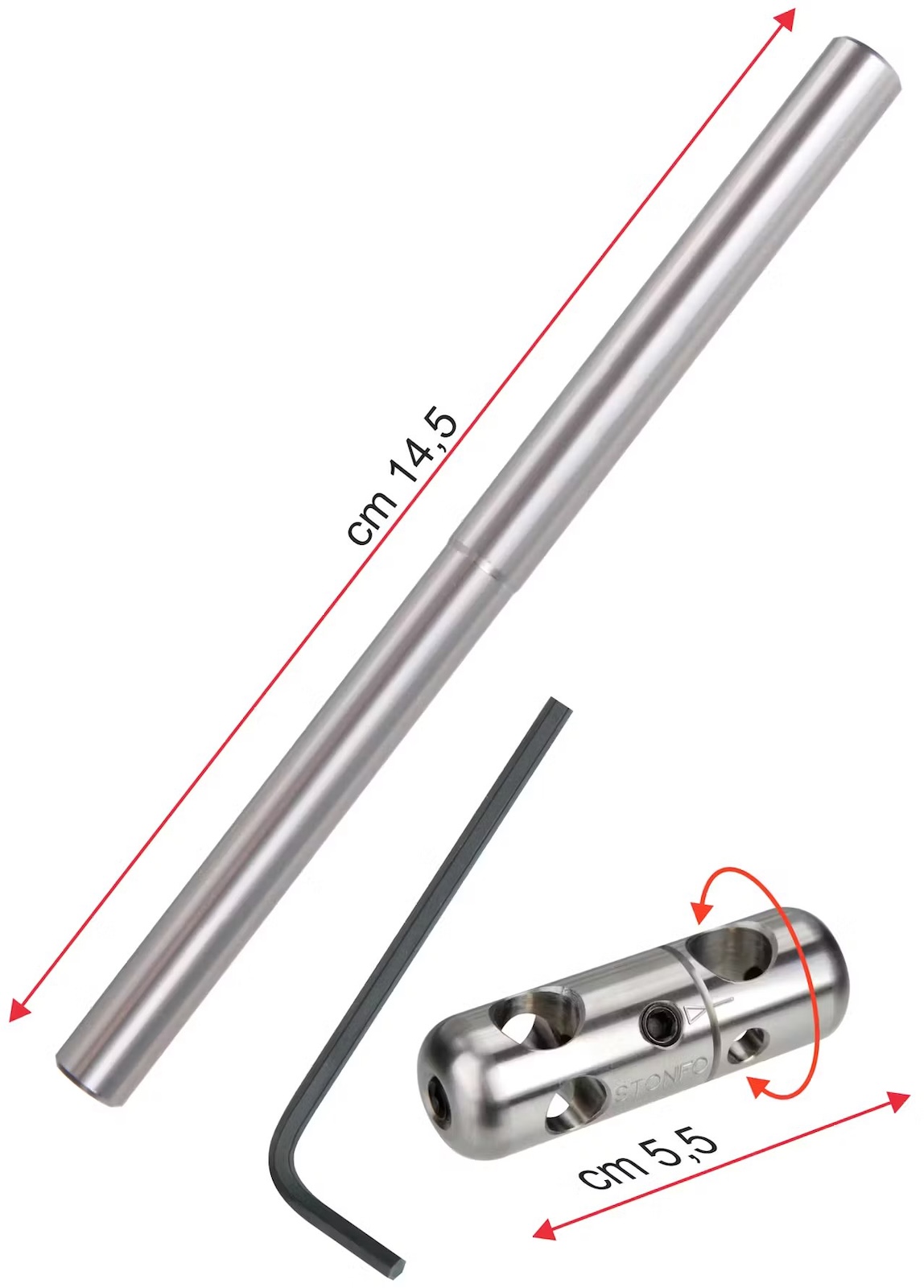 Stonfo 746 Vise Angle Joint and Extension