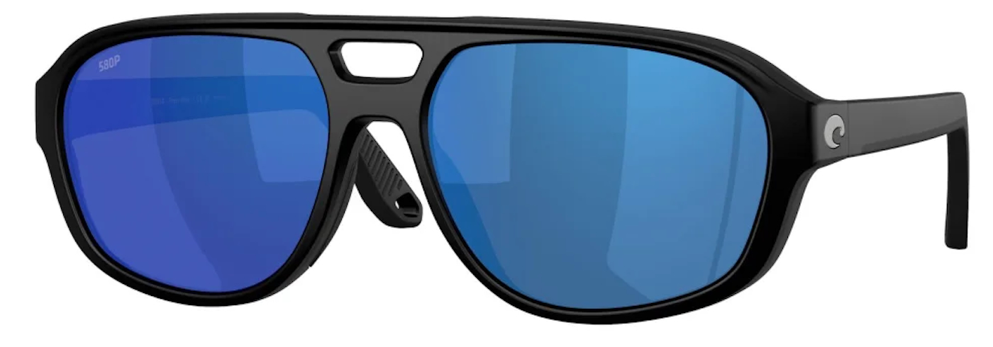 Costa Kids Polarisationsbrille Street Heat  Matte Black Blue Mirror 580P
