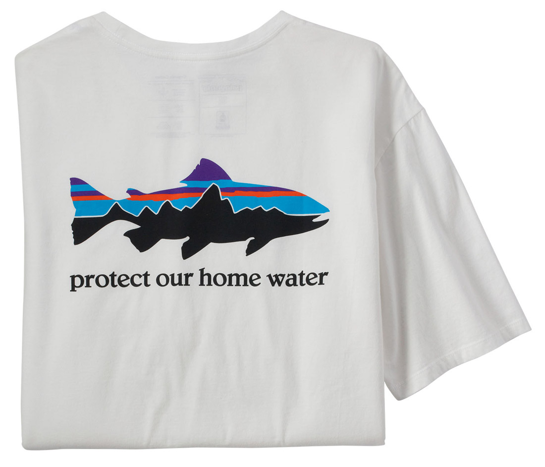 Patagonia_Home_Waters_Trout_Organic_TShirt_WHI Patagonia Wild Home Waters Organic T-Shirt WHI