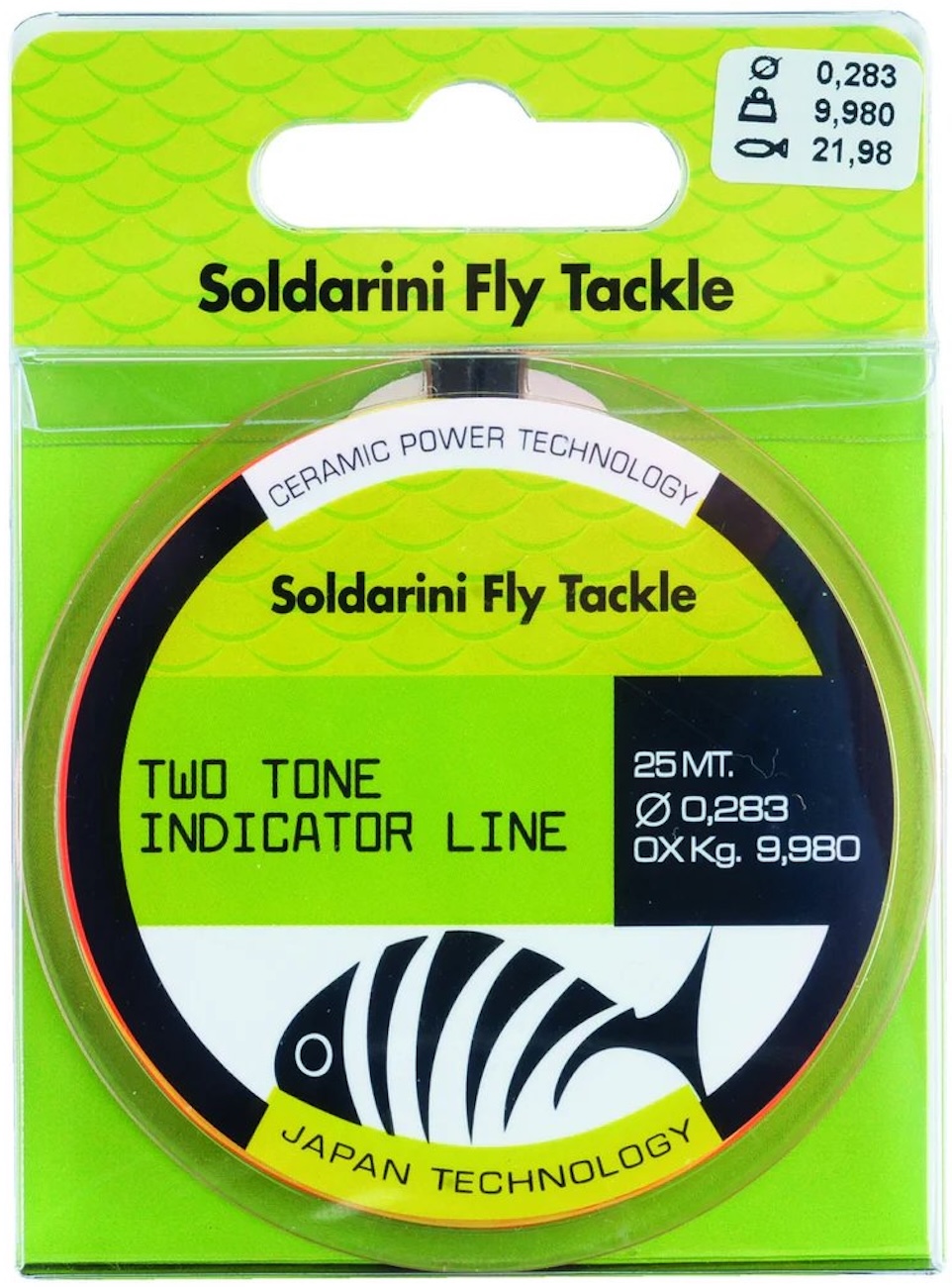 Soldarini Two Tone Indicator Line Sighter orange yellow