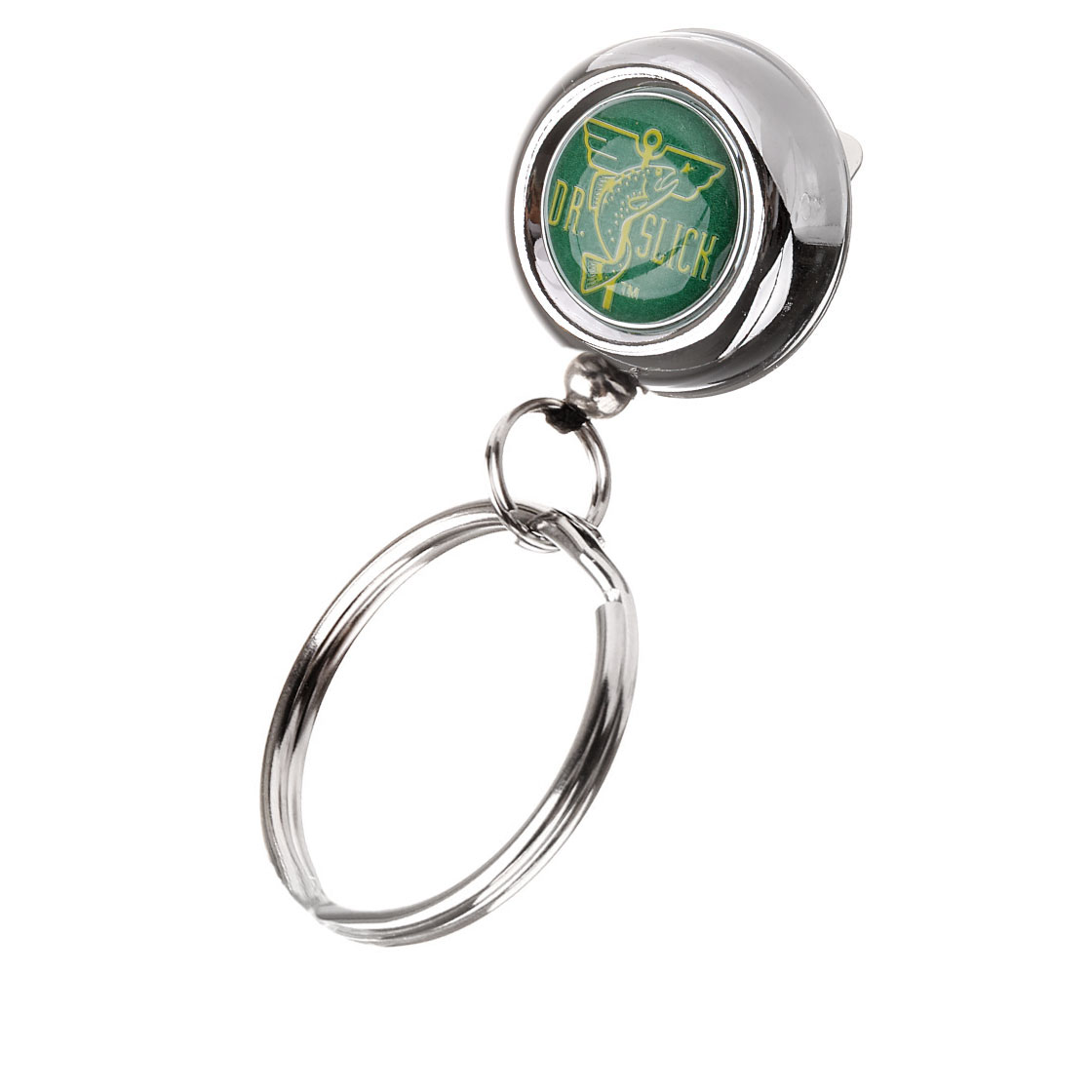 Dr. Slick Clip-On-Reel Steel Cord O Ring Zinger silver