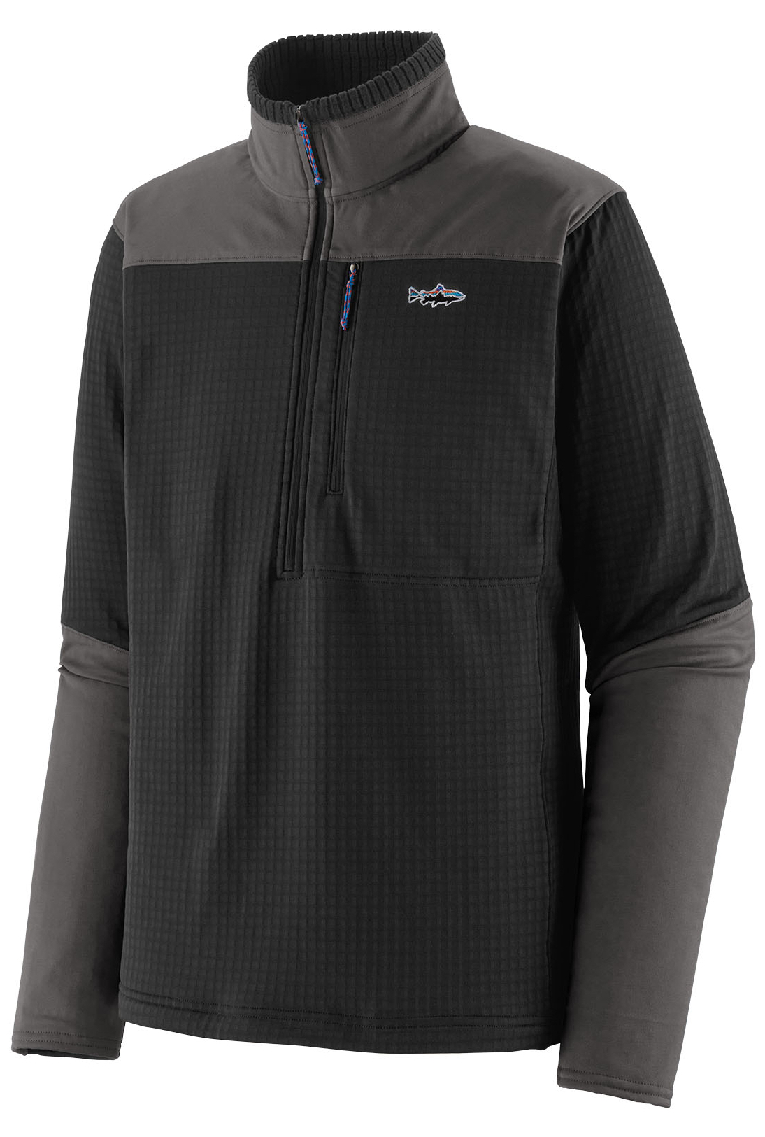P-22500_Patagonia_Fitz_Roy_1-4Zip-BLK