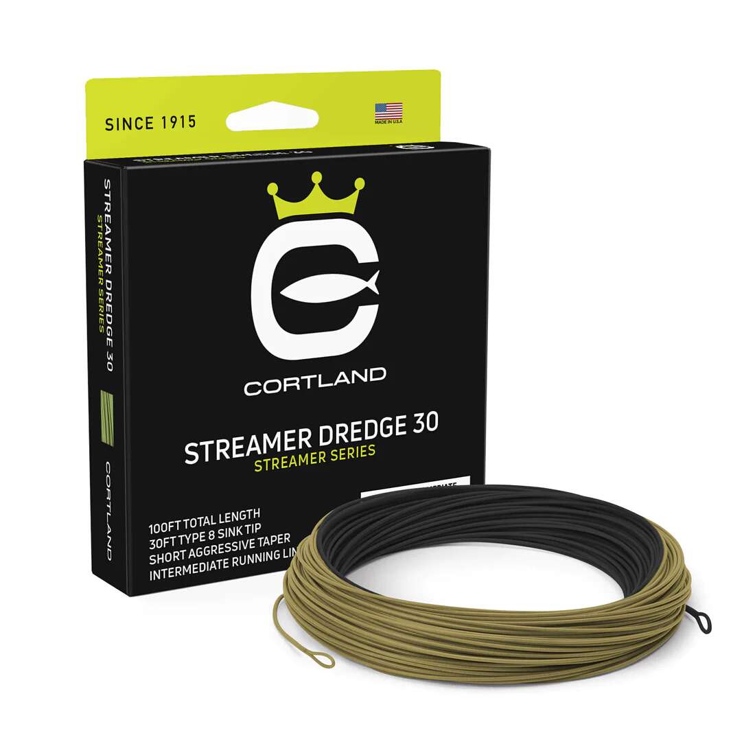 Cortland Streamer Dredge 30 Fliegenschnur