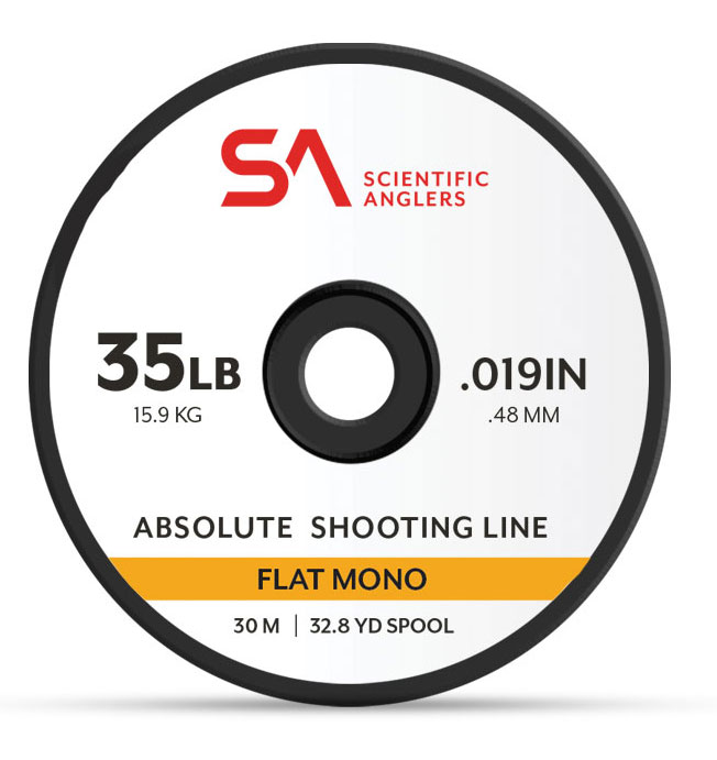 Scientific Anglers Absolute Shooting Line Flat Mono