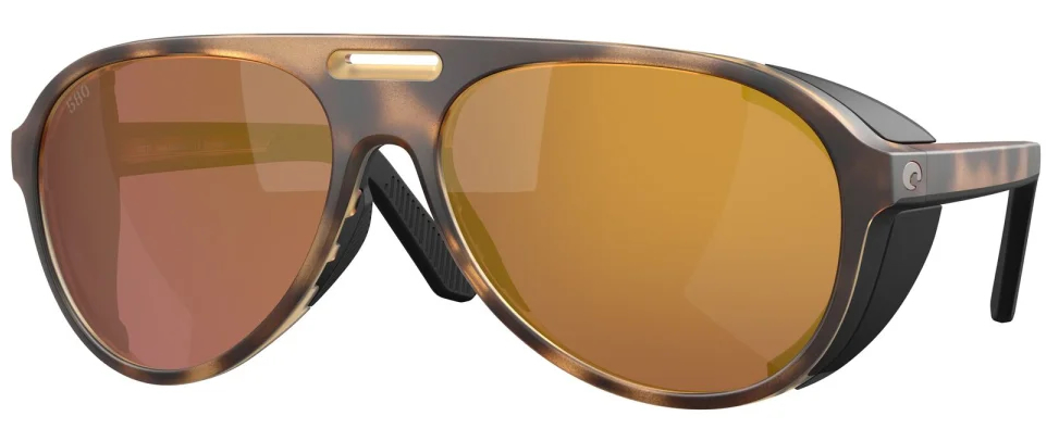 Costa Polarisationsbrille Grand Catalina Matte Tortoise (Gold Mirror 580G)