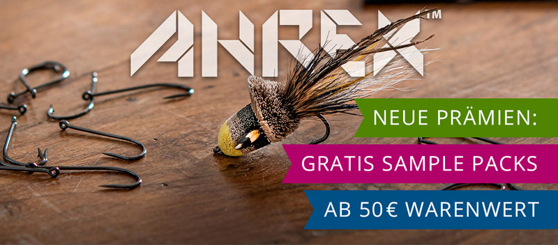 Neue Prämien: Ahrex Sample Packs ab 50€ gratis dazu