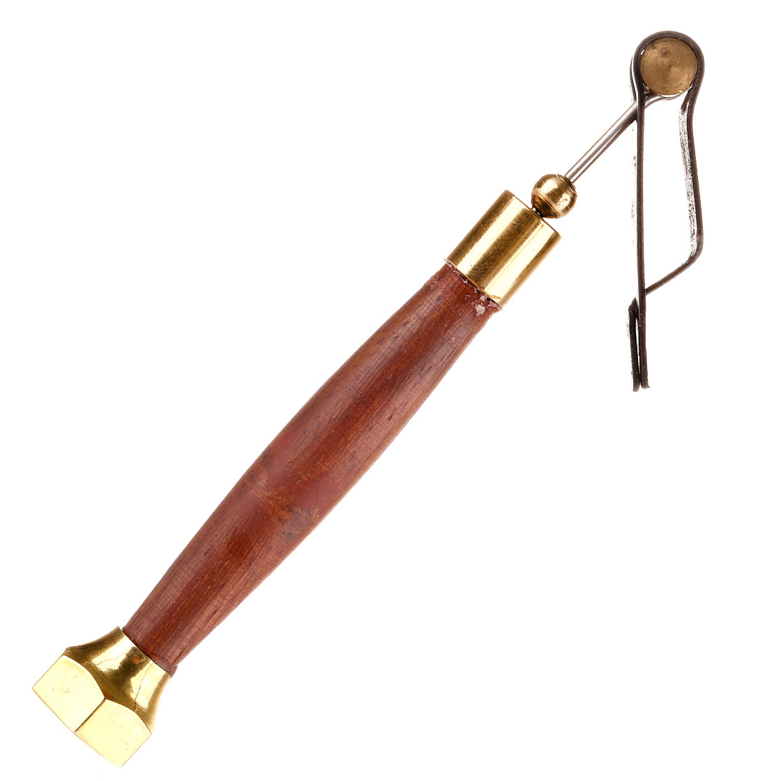 P-21562_foto Soft Tip Rotary Hackle Plier Wooden Handle Hechelklemme