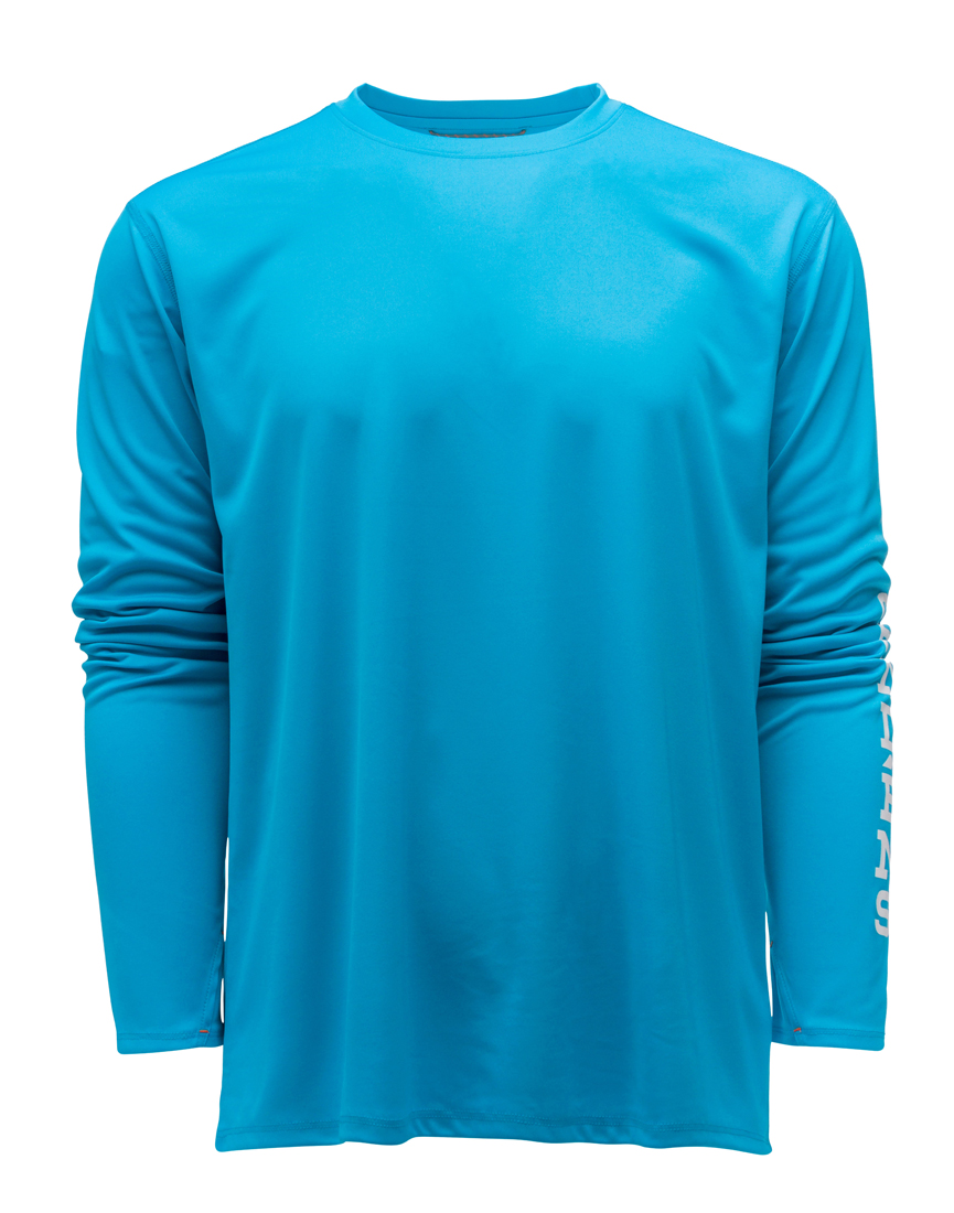 Grundéns Tough Sun Crew Shirt UPF 50+ Sonnenschutz azure