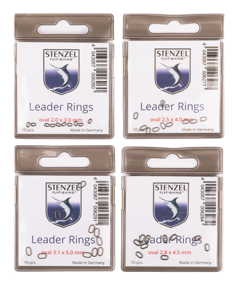 Riverge Vorfach Ringe oval Tippet Rings oval