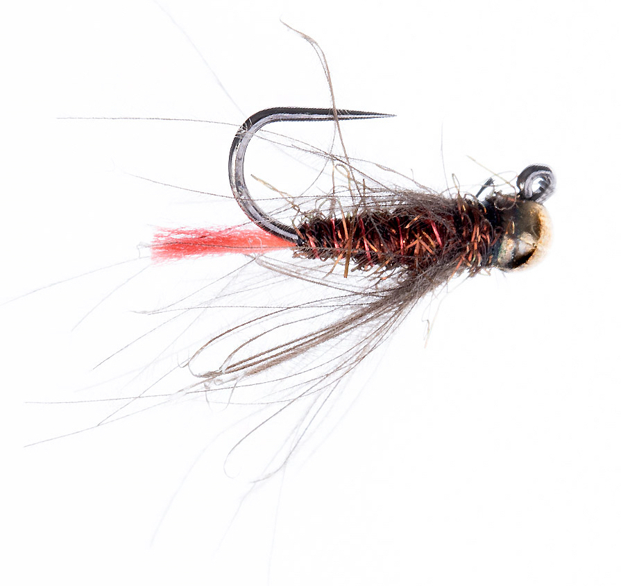 Soldarini Tungsten Jig Nymphe - Red Tag CDC