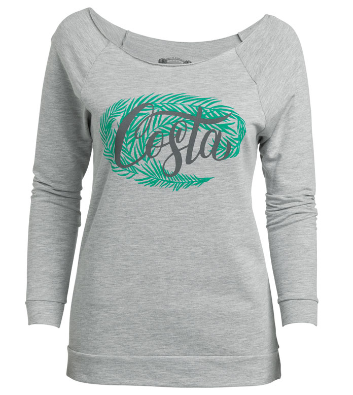 costa_womens_camelia_heather_gray Costa W's Camelia Sweatshirt heather gray