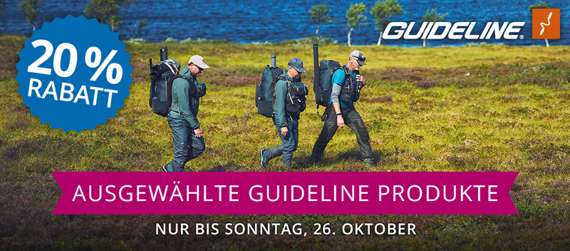 20% auf ausgewähltes von Guideline bis 26.10.