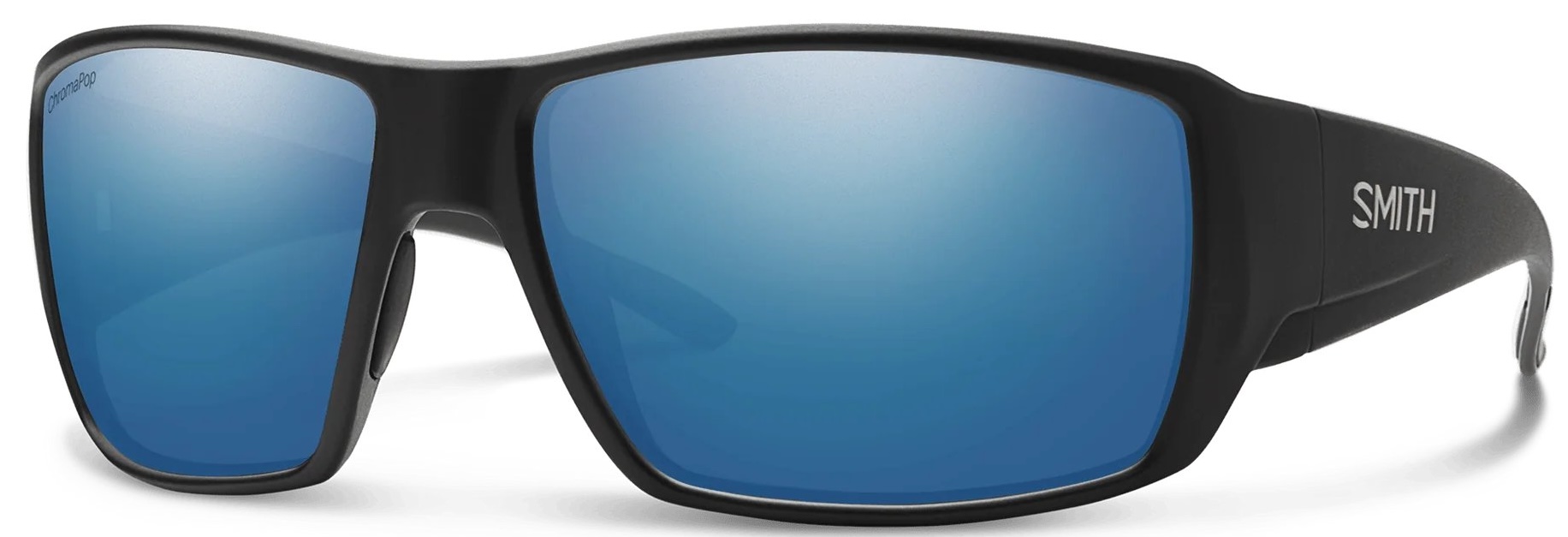 Smith Optics Polarisationsbrille Guide's Choice Matte Black Polar Blue Mirror