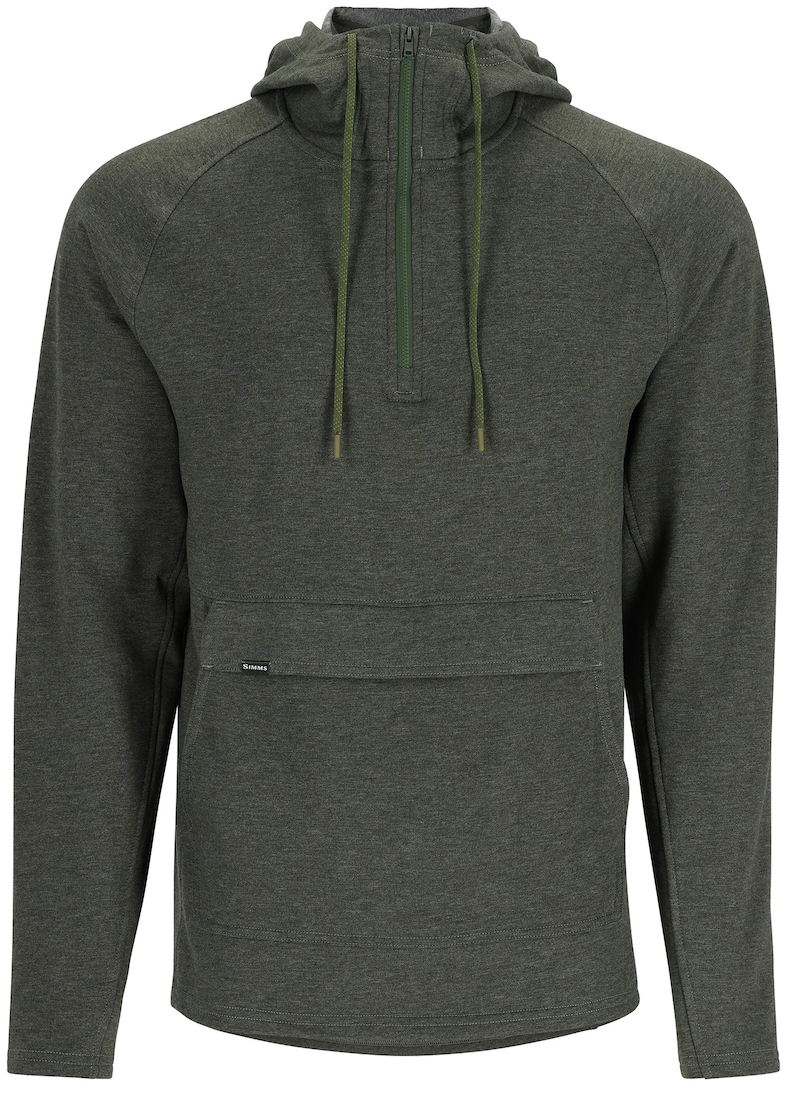 P-24743_Simms_Vermilion_Hoody_Green_Heather_ Simms Vermilion Hoody Kapuzenpullover green heather