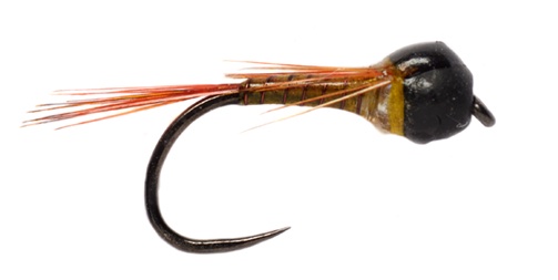 P-21107_FullingMill_Tech_Junky_Olive Fulling Mill Nymphe - Tech Junky Perdigon Olive Barbless