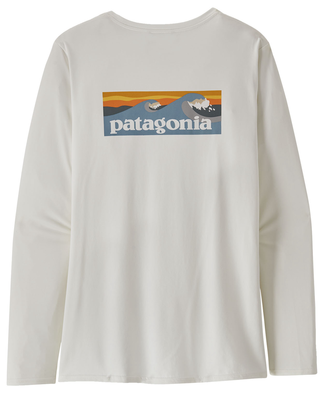 Patagonia W's L/S Cap Cool Daily Graphic Shirt - Waters BLWI