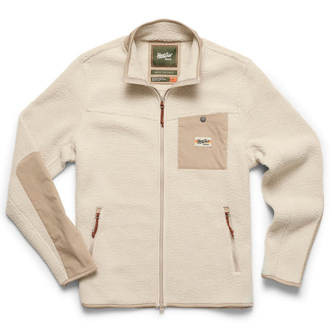 Howler_Brothers_Chisos_midweight_Fleece_Jacket_oatmeal_1 Howler Brothers Chisos midweight Fleece Jacket - oatmeal