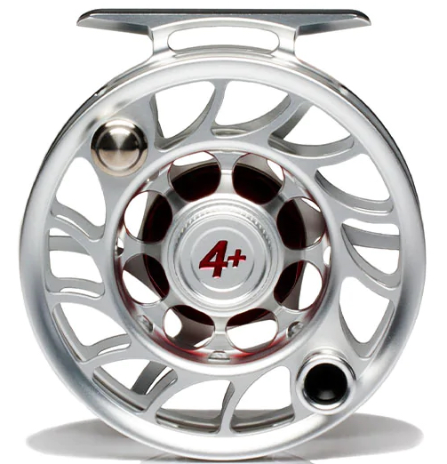 P-23100_Hatch_Iconic_Fliegenrolle_largeArbor_Clear-Red_2 4Plus