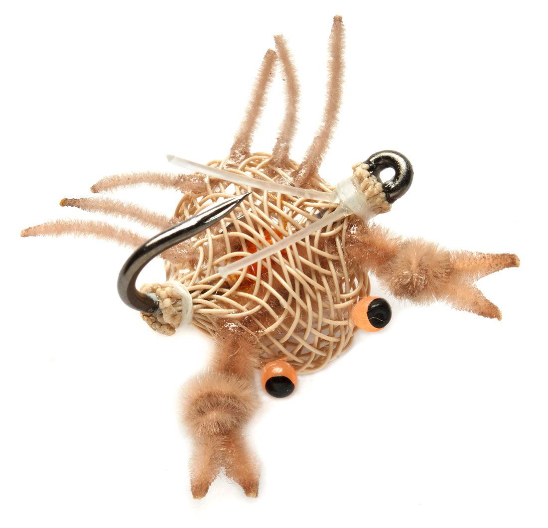Fulling Mill Salzwasserfliege - Trigger Flexo Crab Weedless tan