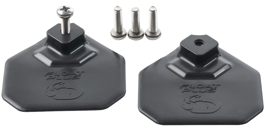 Float Plus Universal-Klebepad Set mit 4 langen Schrauben