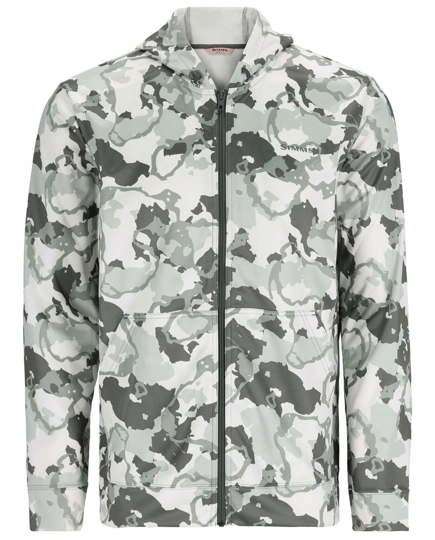 Simms Challenger Full-Zip Hoody Kapuzenpullover regiment camo cinder