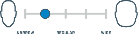 Costa-Sizes-narrow-regular Frame Fit