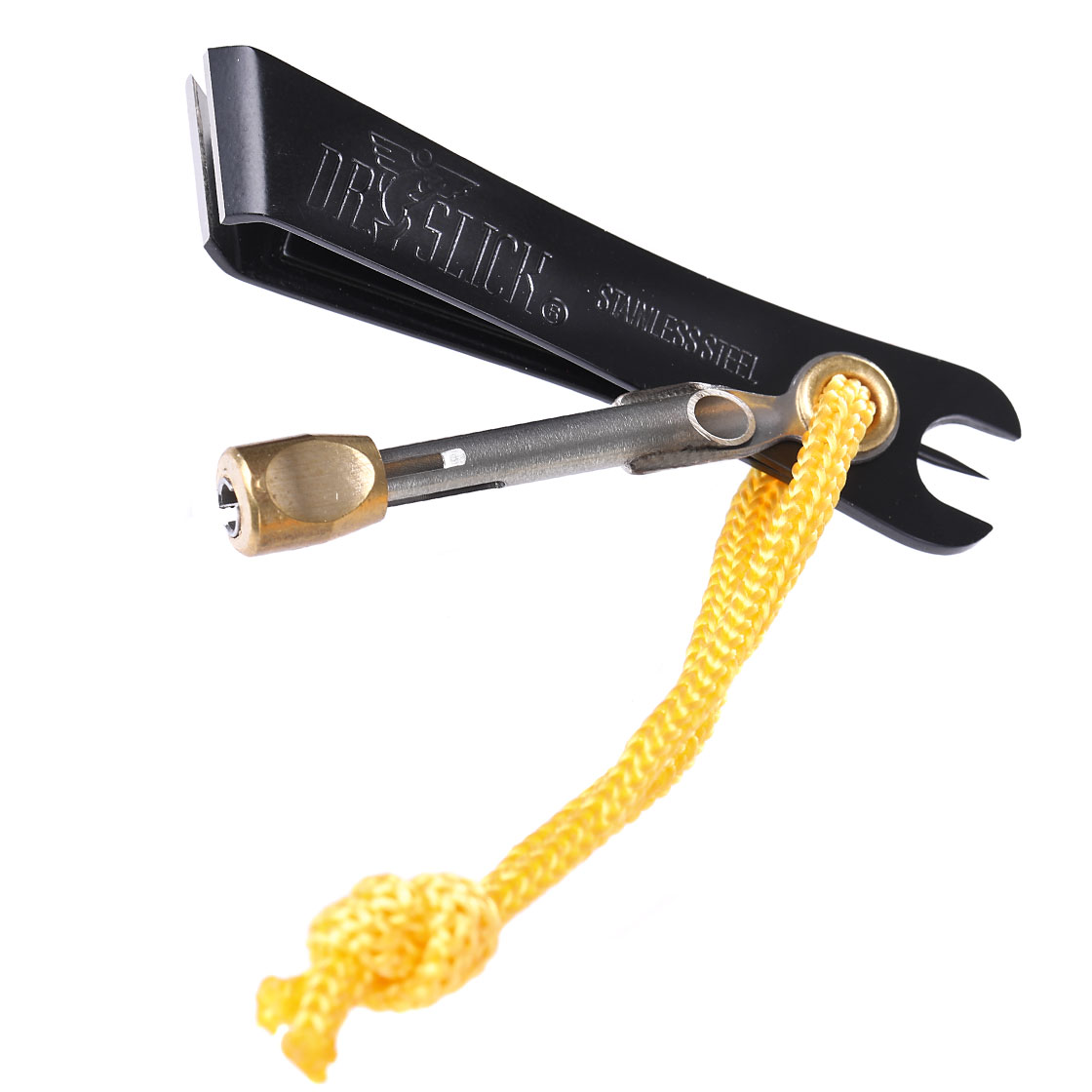 Dr. Slick Offset Knot Tying Nipper Schnurknipser black