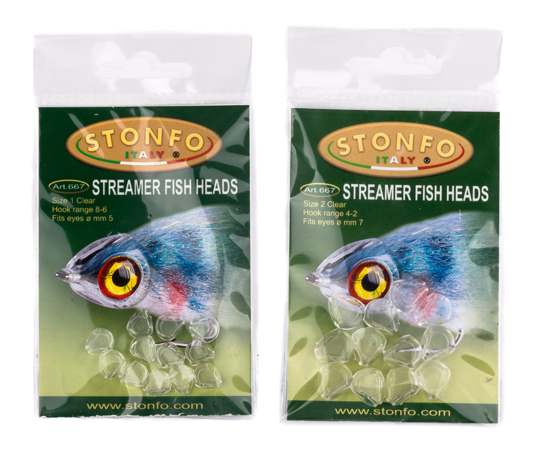 stonfo_steamer_fish_heads_1 Stonfo 667/668 Streamer Fish Heads Köpfe