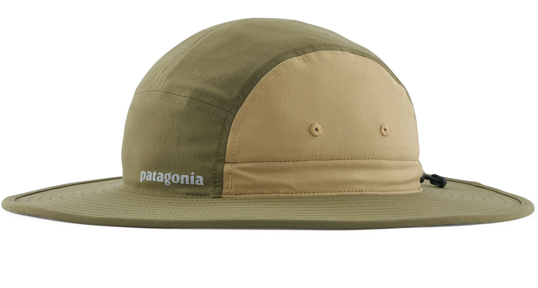 Patagonia Quandary Brimmer Sonnenhut mit UV-Schutz TGRN - Tent Green