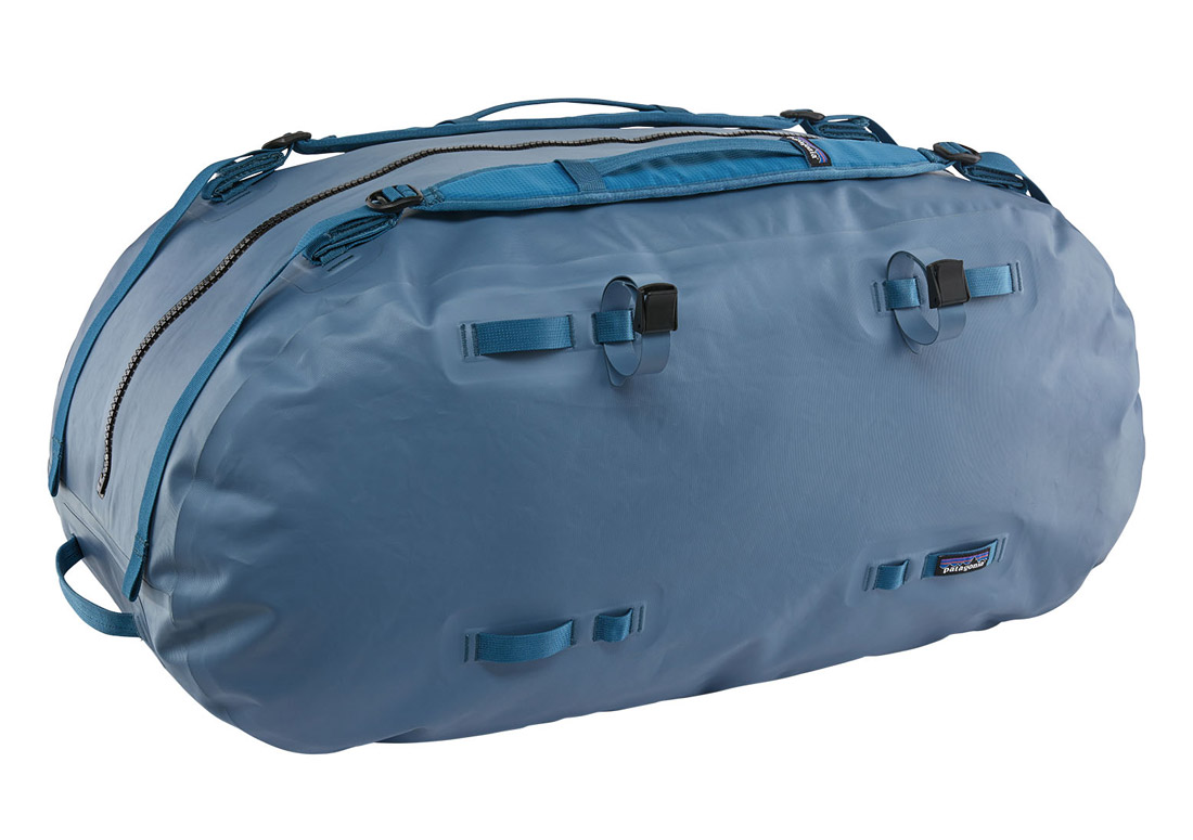 Patagonia Guidewater Duffel 80L wasserdichte Reisetasche & Rucksack PGBE