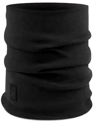 P-27215_Buff-R-_Merino_Heavyweight_Neckwarmer_Solid_Black_1 Buff® Merino Heavyweight Neckwarmer Solid Black Schlauchtuch