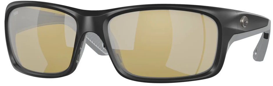 Costa Polarisationsbrille Jose Pro Matte Black (Sunrise Silver Mirror 580G)