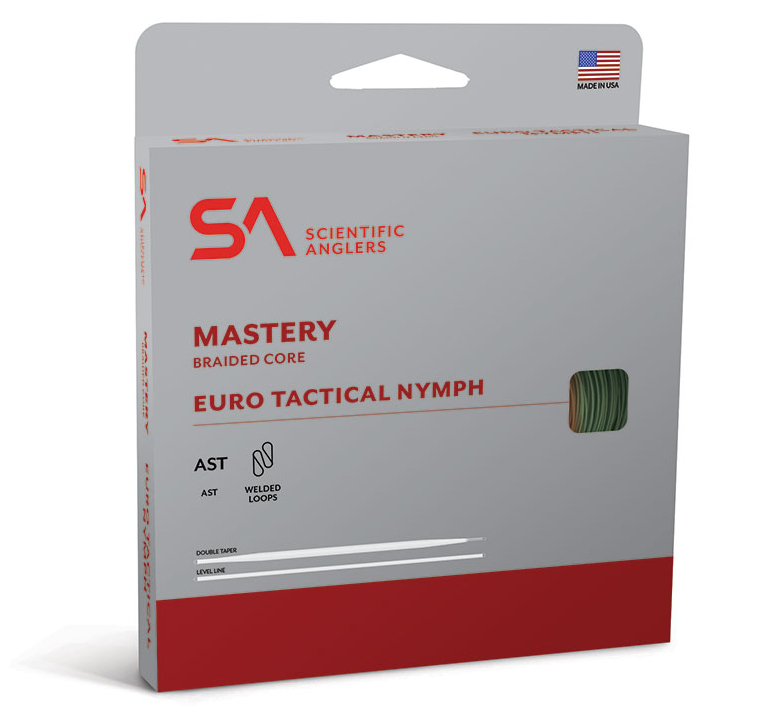 Scientific Anglers Mastery Euro Tactical Nymph Braid Level Fliegenschnur Floating
