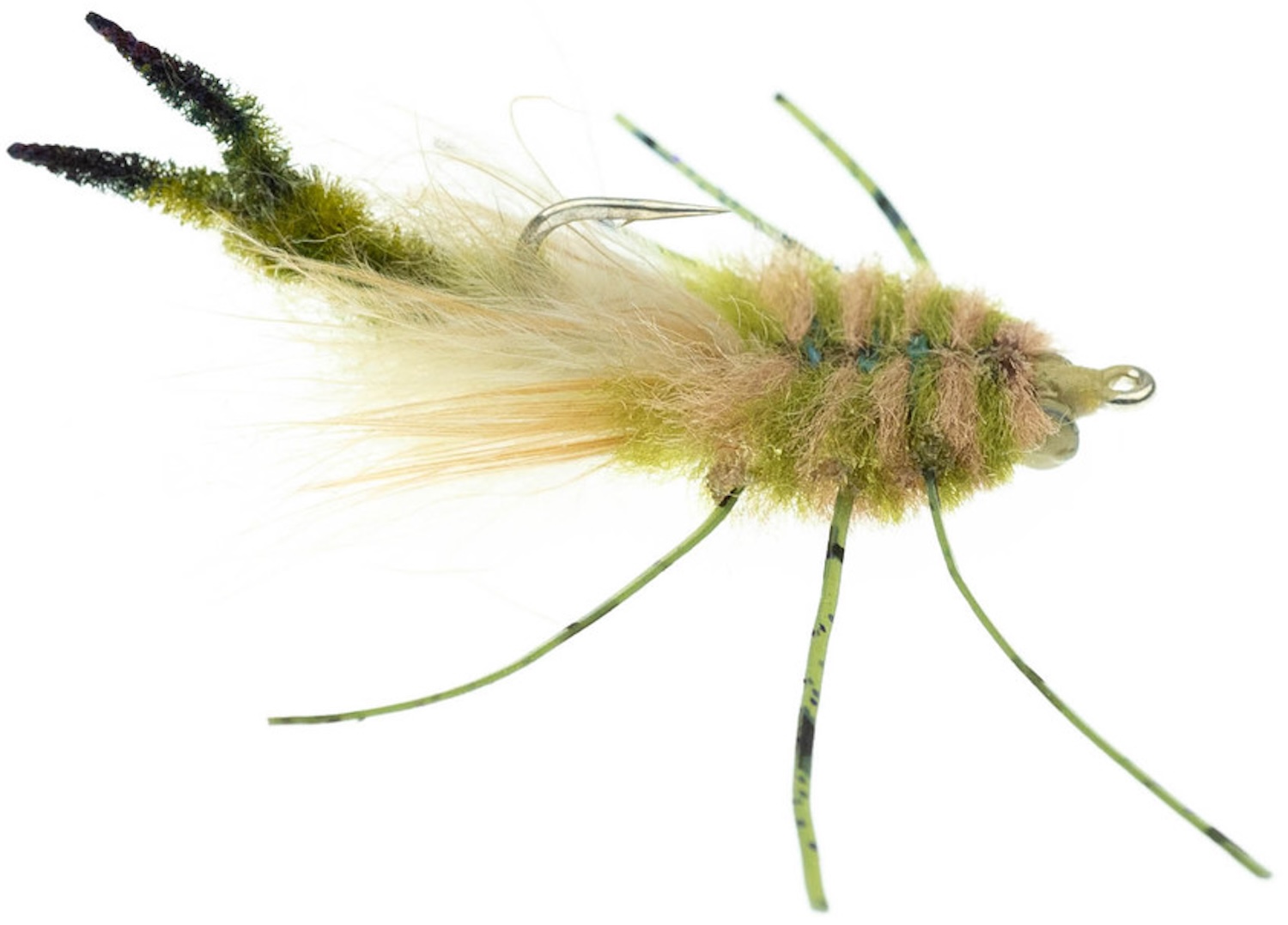 Umpqua Saltwater Fly Strong Arm Merkin Skok Medium Olive #2