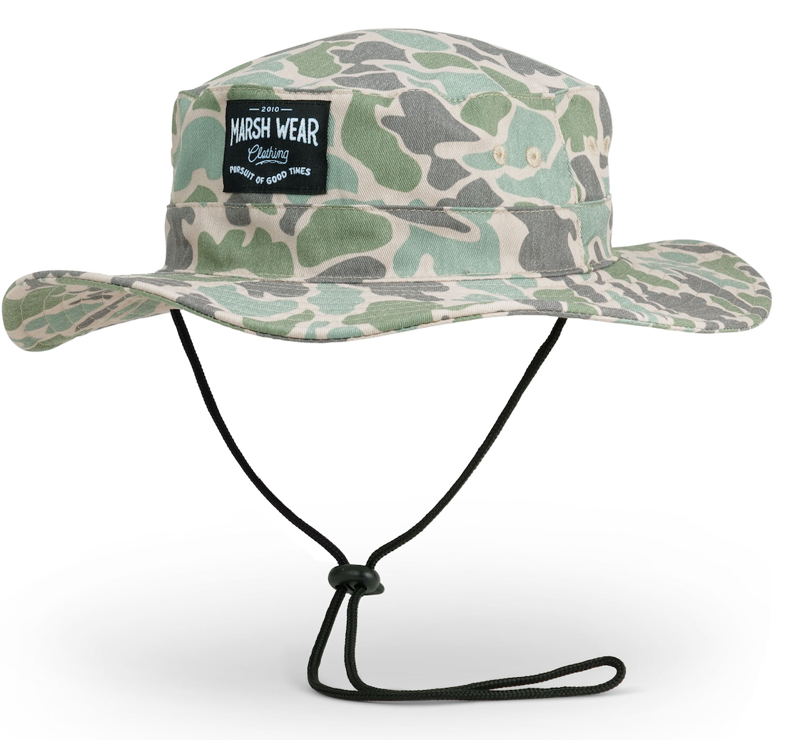 Marsh Wear Pursuit Booney Sun Protection Hat Green Camo