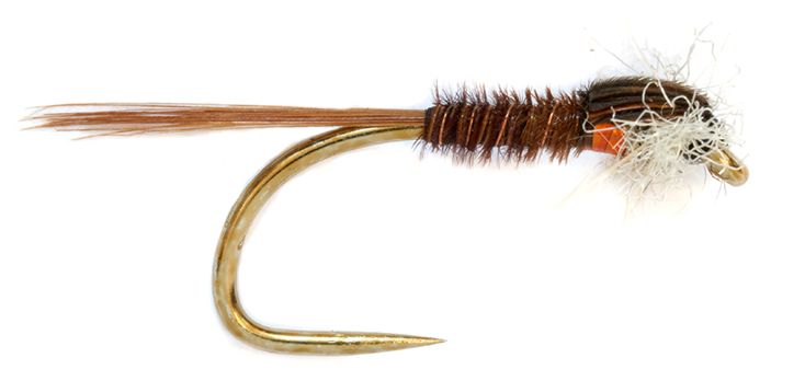 Fulling Mill Nymphe - KJ Brown Muskins Barbless