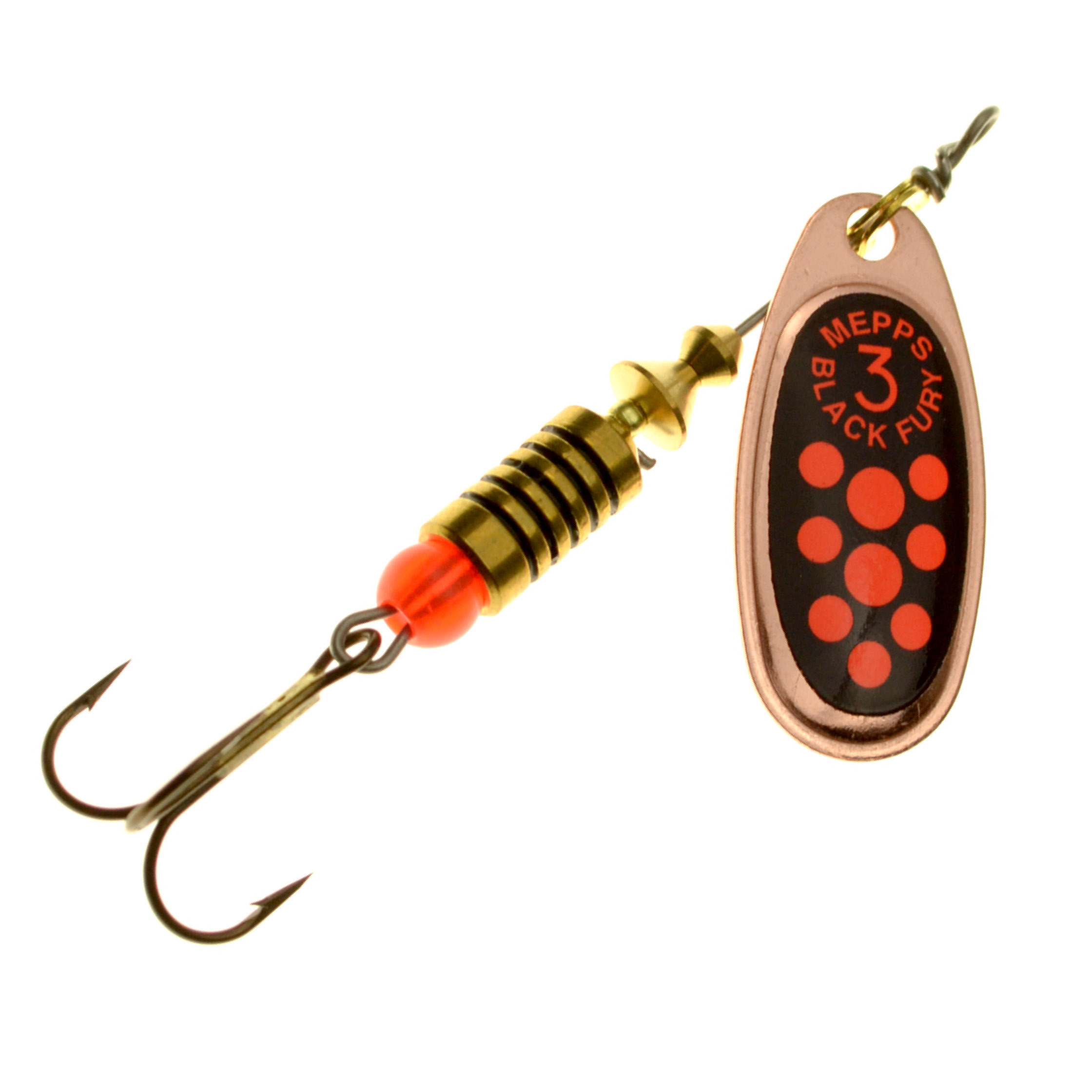 Mepps Black Fury Spinner kupfer/rot