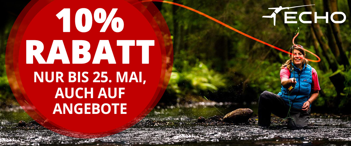 ECHO: 10% bis 25.5. - auch auf Angebote