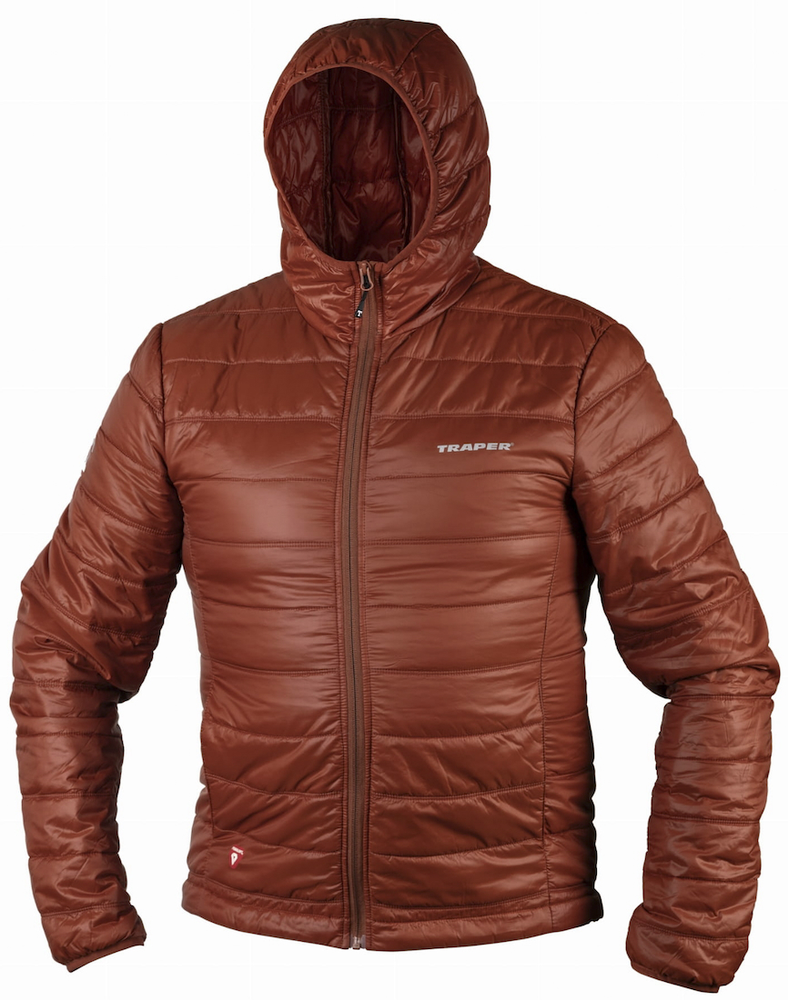 Traper Active Hoody Jacket Primaloft Brick