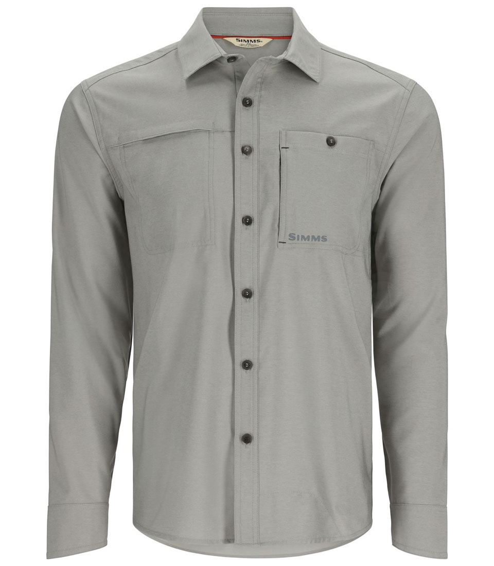 Simms_Challenger_Shirt_Hemd_cinder_1 Simms Challenger Shirt Hemd cinder