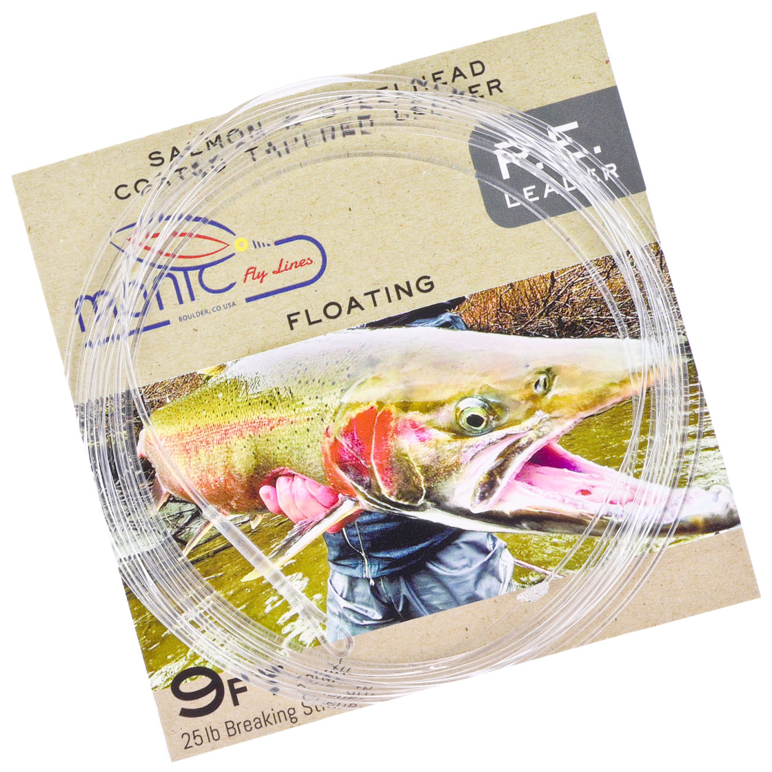 Monic P.E. Tapered Polyleader 9 ft Floating