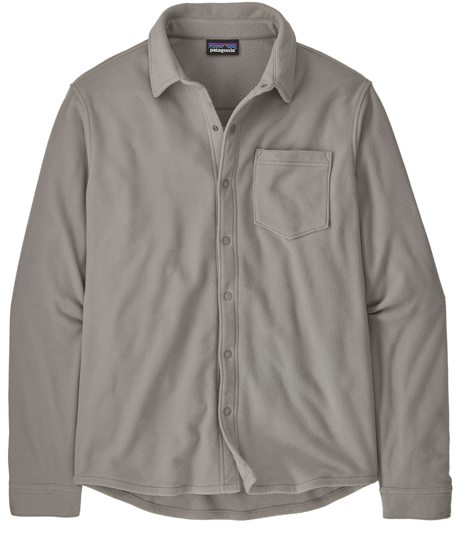 Patagonia Micro D Shirt Fleecehemd FEA - Feather Grey