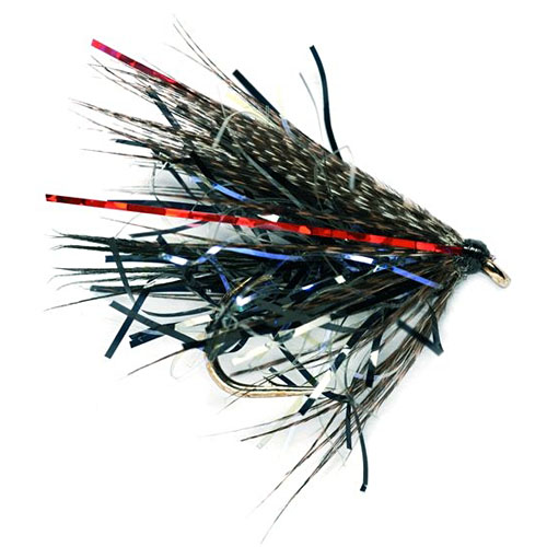 Fulling Mill Nassfliege - Straggler Black UV