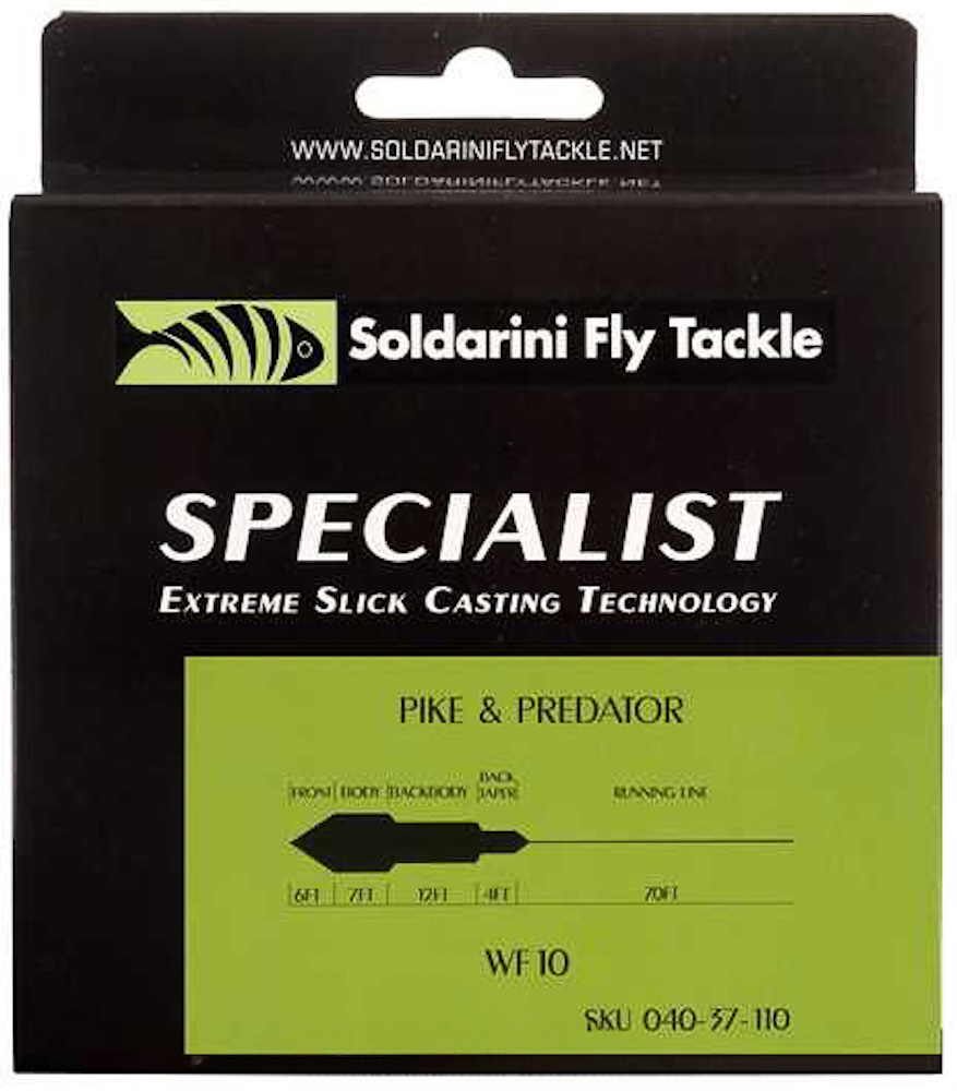 Soldarini Specialist Pike & Predator #10 Fliegenschnur