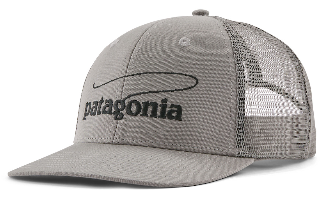Patagonia Take a Stand Trucker Hat Cap CLFO - Casting Logo: Forever Grey