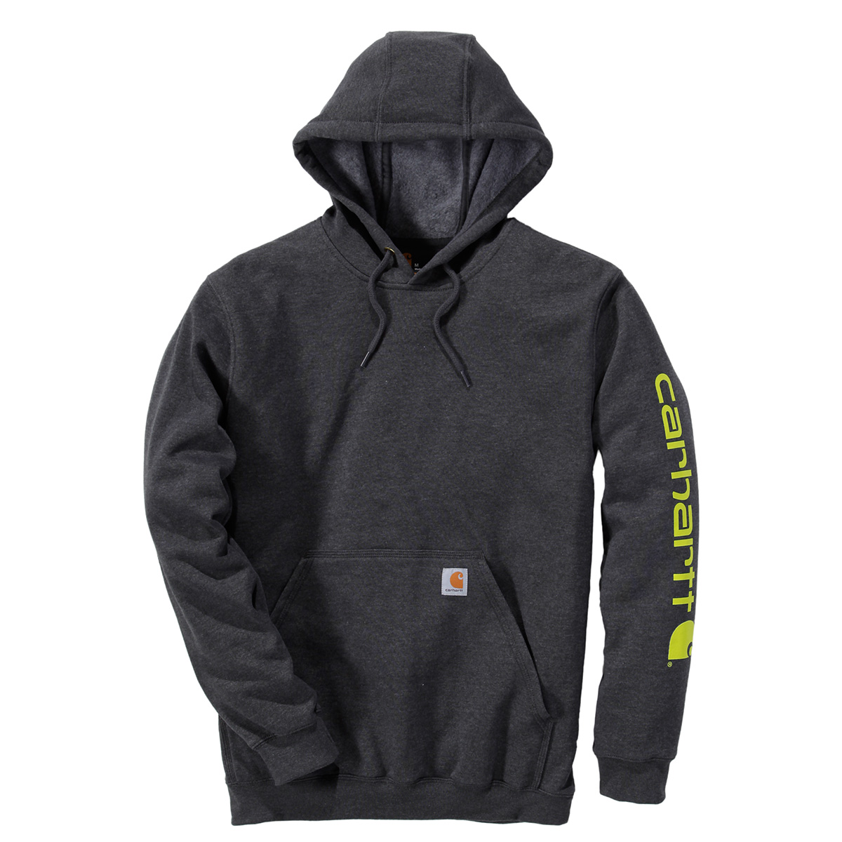Carhartt Sleeve Logo Hooded Kapuzenpullover carbon heather