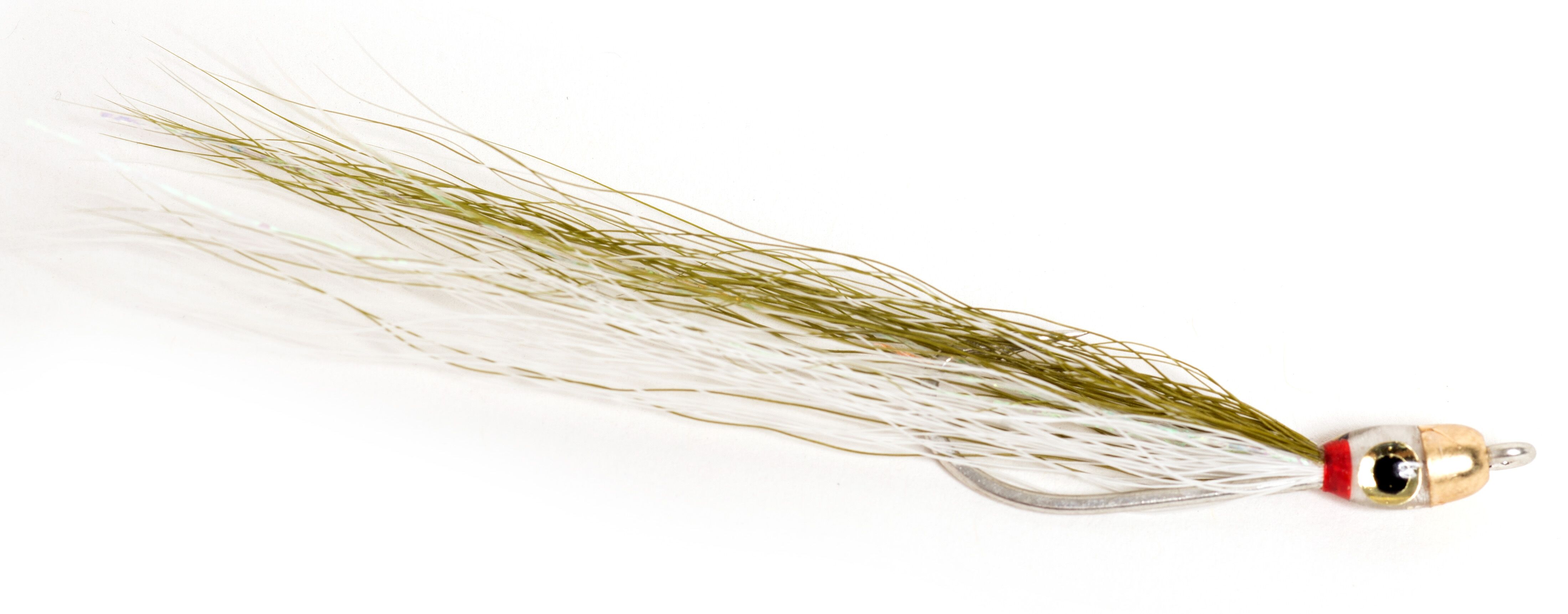 Guideline Streamer - Jiggy Fly olive/white